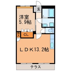 グリーンハイム新守山の物件間取画像